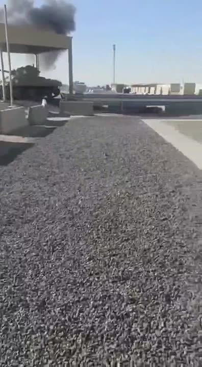 Прилёта Шахеда по американской авиабазе Аль-Салем в Кувейте