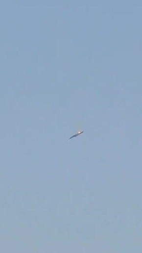 Дружественный огонь по истребителю F-15 над Кувейтом. Попадание ракеты в район двигателей