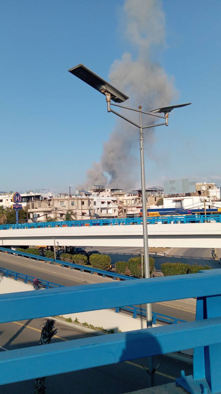 Новая волна израильских ударов по южному пригороду Бейрута Новая волна израильских ударов по южному пригороду Бейрута