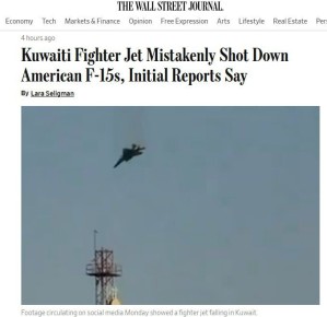 �������������: ���������� F/A-18 �� ������ ���� ��� ������������ F-15E, � WSJ