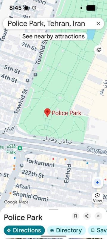 ИИ, используемый Израилем, навел бомбы на гражданский парк в Тегеране из-за ошибки