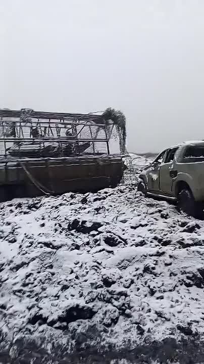 Чингис Дамбиев: Кладбище уничтоженной техники боевиков киевского режима на Запорожском направлении