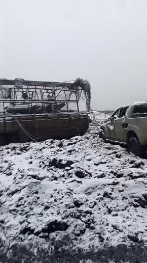 Чингис Дамбиев: Кладбище уничтоженной техники боевиков киевского режима на Запорожском направлении