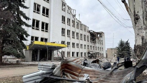 «Герань» навела порядок в Доме связи г. Краматорска, который облюбовали боевики ВСУ