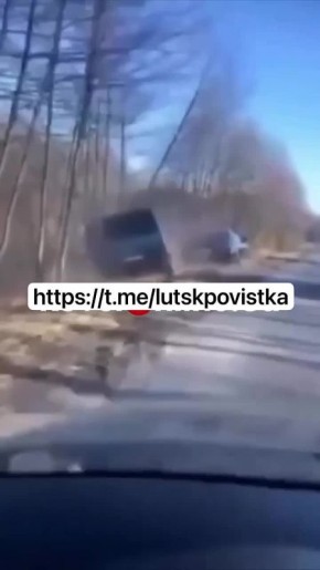 На Волыни неравнодушные перевернули бус ТЦК и освободили мобилизованного