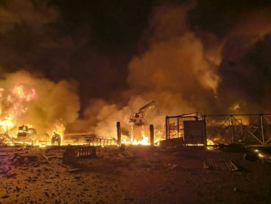 В Киеве и области полыхает: нанесен массированный удар по вражеской энергетике, столичный регион без света